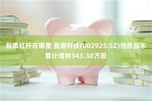 股票杠杆在哪里 盈趣科技(002925.SZ)控股股东累计增持343.38万股