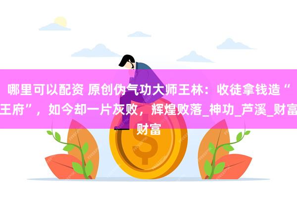 哪里可以配资 原创伪气功大师王林：收徒拿钱造“王府”，如今却一片灰败，辉煌败落_神功_芦溪_财富