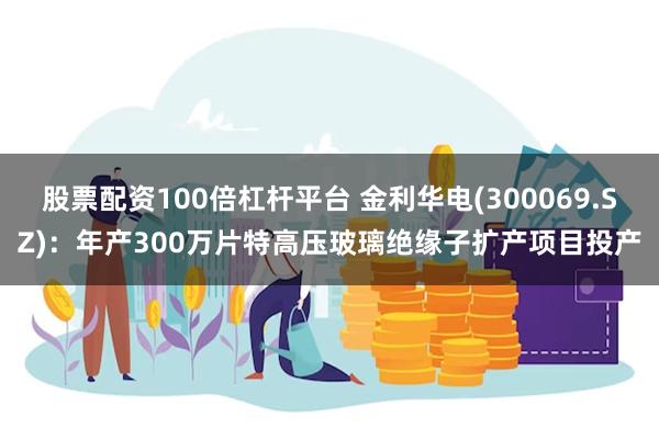股票配资100倍杠杆平台 金利华电(300069.SZ)：年产300万片特高压玻璃绝缘子扩产项目投产