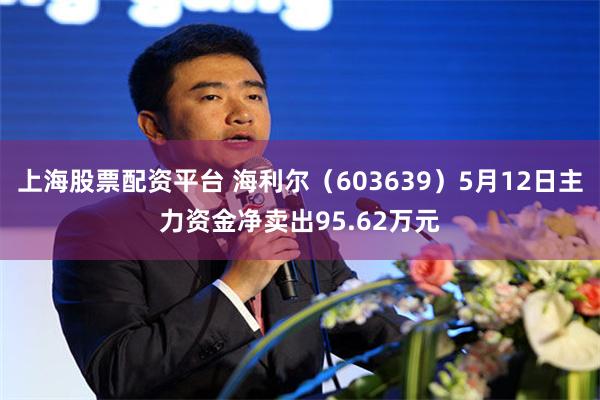 上海股票配资平台 海利尔（603639）5月12日主力资金净卖出95.62万元