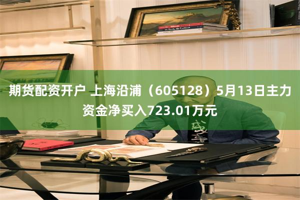 期货配资开户 上海沿浦（605128）5月13日主力资金净买入723.01万元