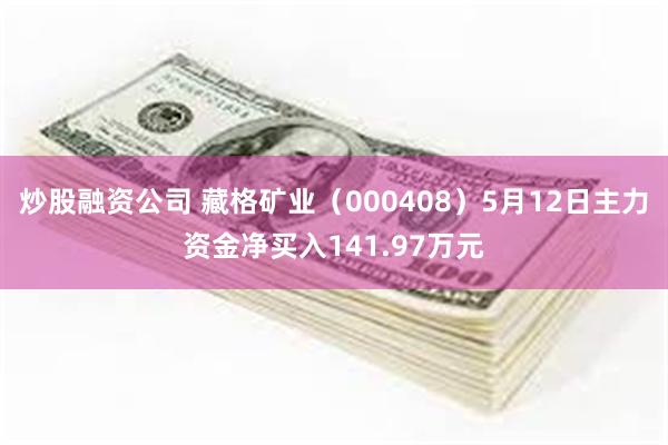 炒股融资公司 藏格矿业（000408）5月12日主力资金净买入141.97万元