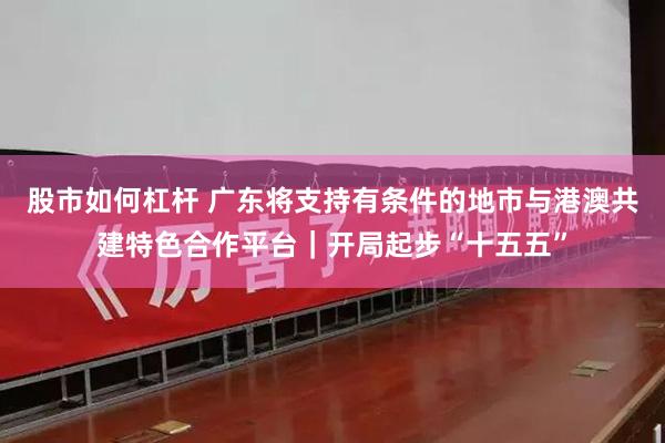 股市如何杠杆 广东将支持有条件的地市与港澳共建特色合作平台｜开局起步“十五五”
