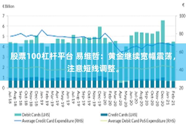 股票100杠杆平台 易维哲：黄金继续宽幅震荡，注意短线调整。
