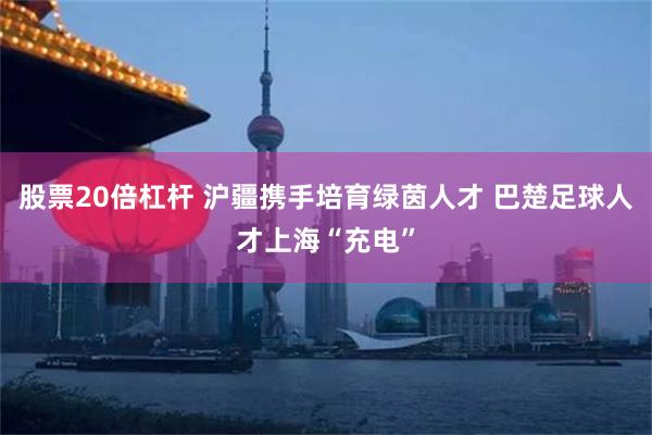 股票20倍杠杆 沪疆携手培育绿茵人才 巴楚足球人才上海“充电”